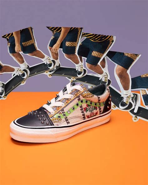 vans with gucci snake|gucci vault continuoum vans.